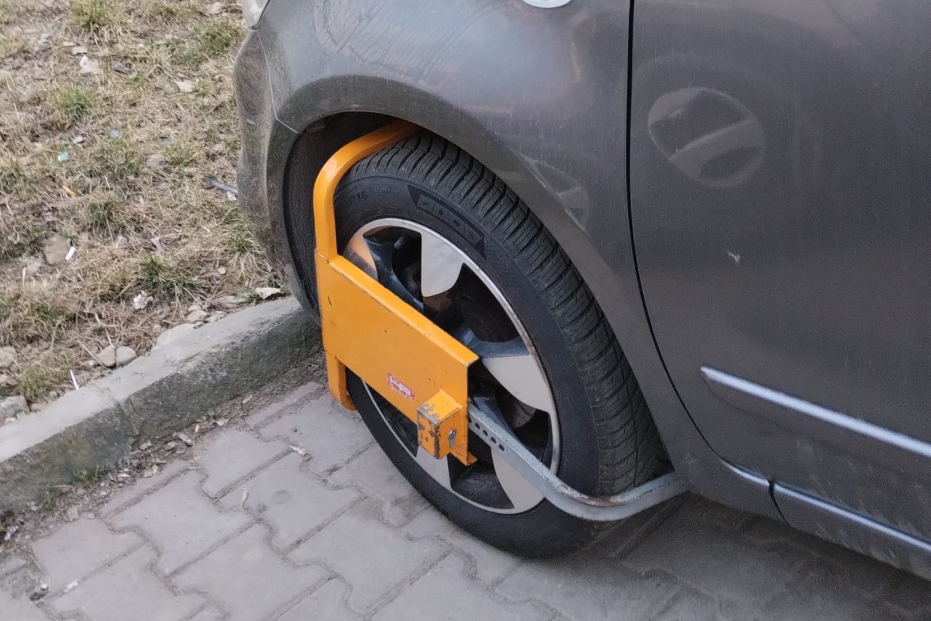 A bilincset büntetési jegyzőkönyv is kísérte •  Fotó: Olvasói felvétel