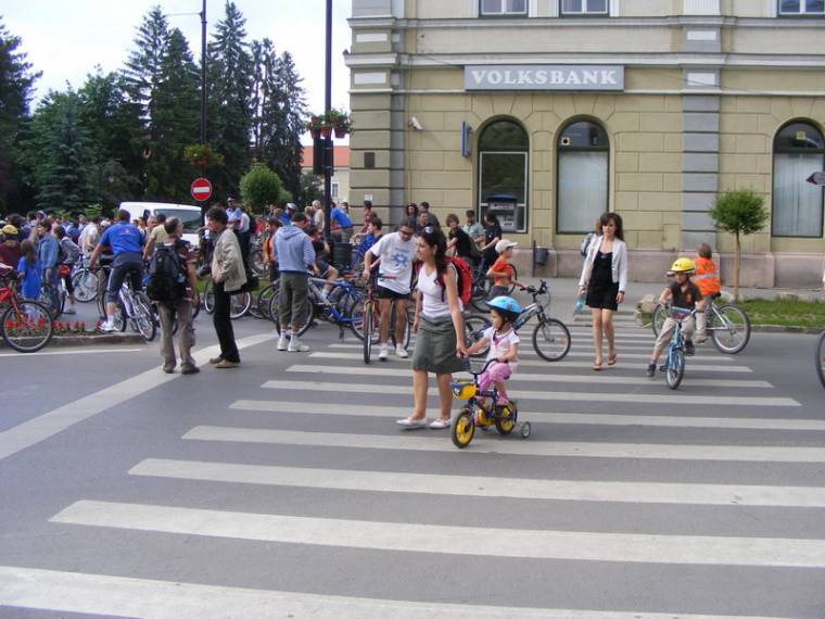 Többszázan bicikliztek a Mobilitás Hetén