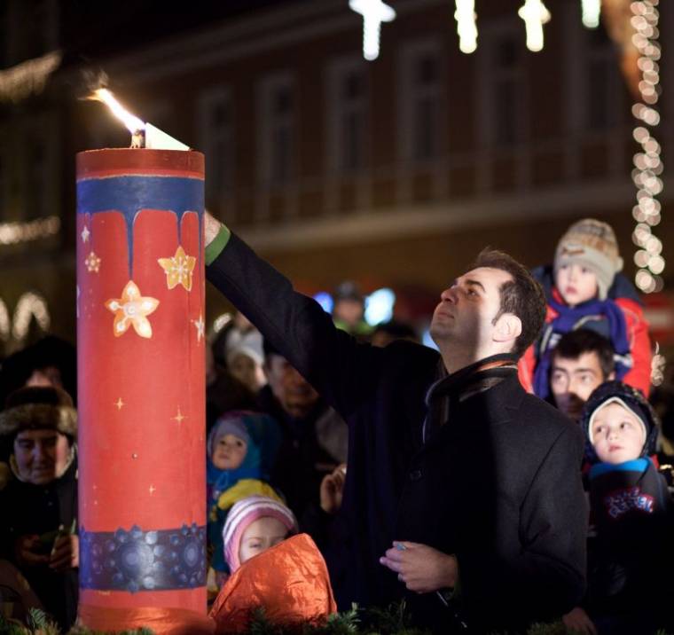 Karácsonyra készül Sepsiszentgyörgy