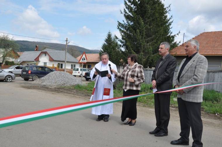 Újabb utat adták át Kovászna megyében