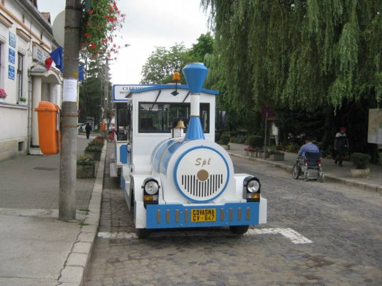 Turistacsalogató élményvonat Kovásznán