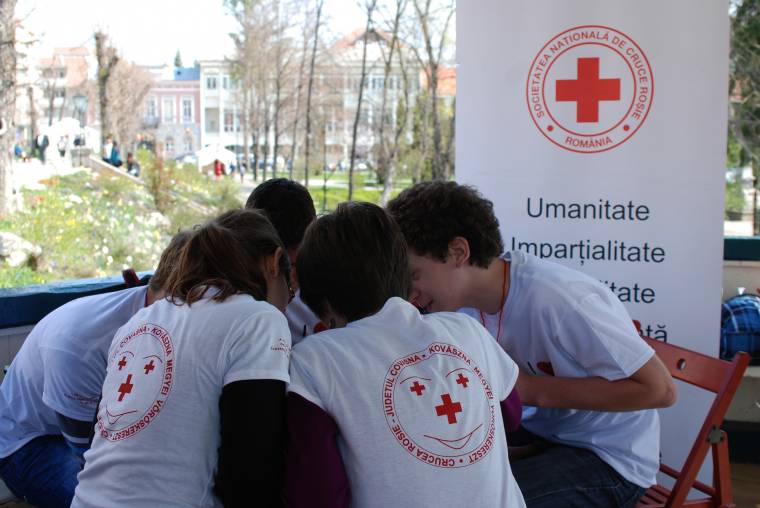 Elsősegélynyújtó vetélkedőt szerveztek Sepsiszentgyörgyön