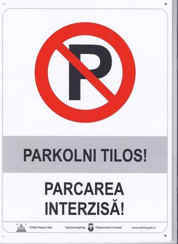 Kétnyelvű táblák Sepsiszentgyörgynek