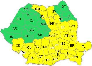 Háromszékre is megérkezett a tél