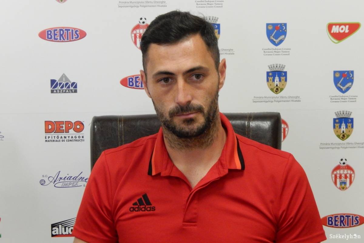 Miron bízik benne, hogy a továbbiakban is a csapat segítségére válhat •  Fotó: Sánta Imre