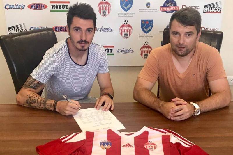 Huiban is hosszabbított &bullet;  Fotó: Facebook/Sepsi OSK