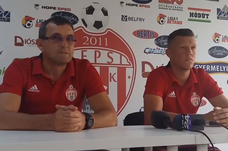 Rus Adrián megfordult a Sepsi OSK csapatában is •  Fotó: Facebook/Sepsi OSK