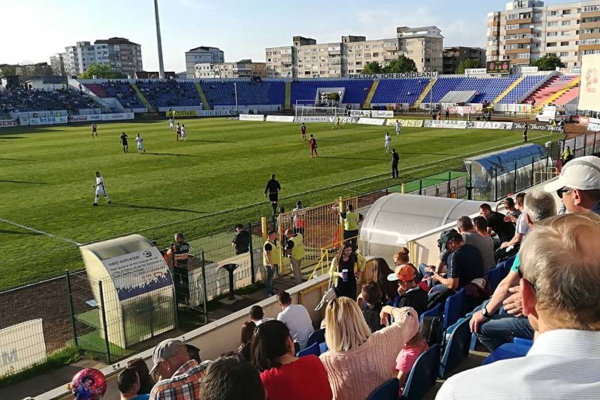 Fordítottak a vendégek, de a végére elfogyott az önbizalmuk. Két pontba került •  Fotó: Facecook/FC Botoșani