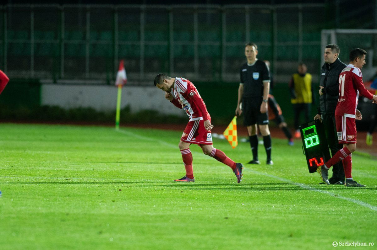 Szombaton az FCSB ellen játszotta utolsó hivatalos mérkőzését a Sepsi OSK friss sportigazgatója •  Fotó: Barabás Ákos