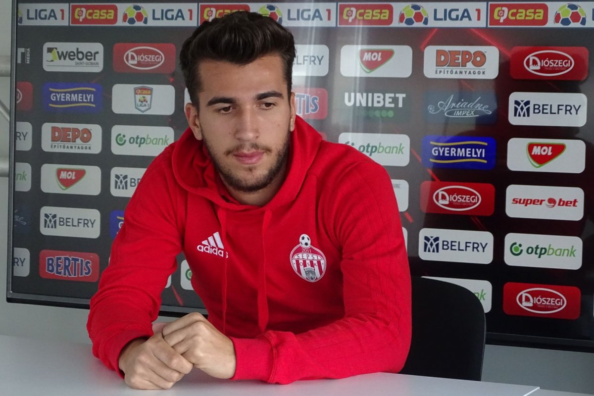 Ronaldo Deaconu elmondása szerint könnyen beilleszkedett a Sepsi OSK csapatába •  Fotó: Sánta Imre