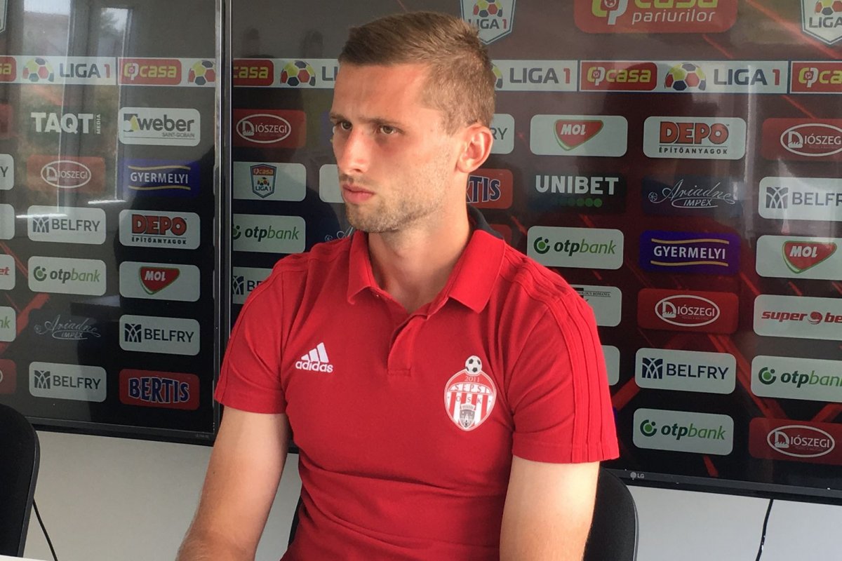 Safranko behívót kapott a szlovák válogatottba •  Fotó: Sánta Imre