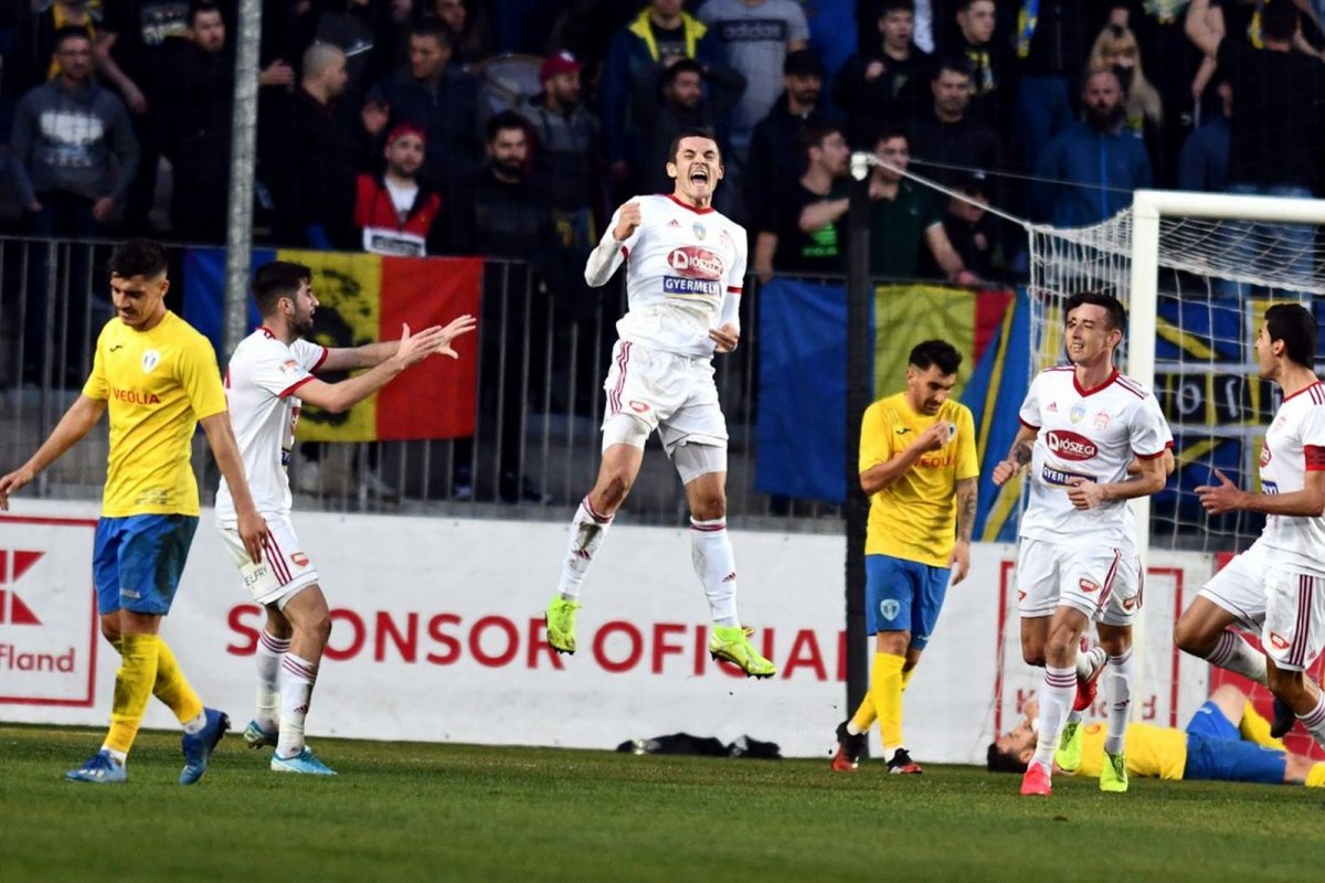 A Sepsi OSK Dumiter 35. percben szerzett góljával nyert 1–0-ra •  Fotó: fcpetrolul.ro