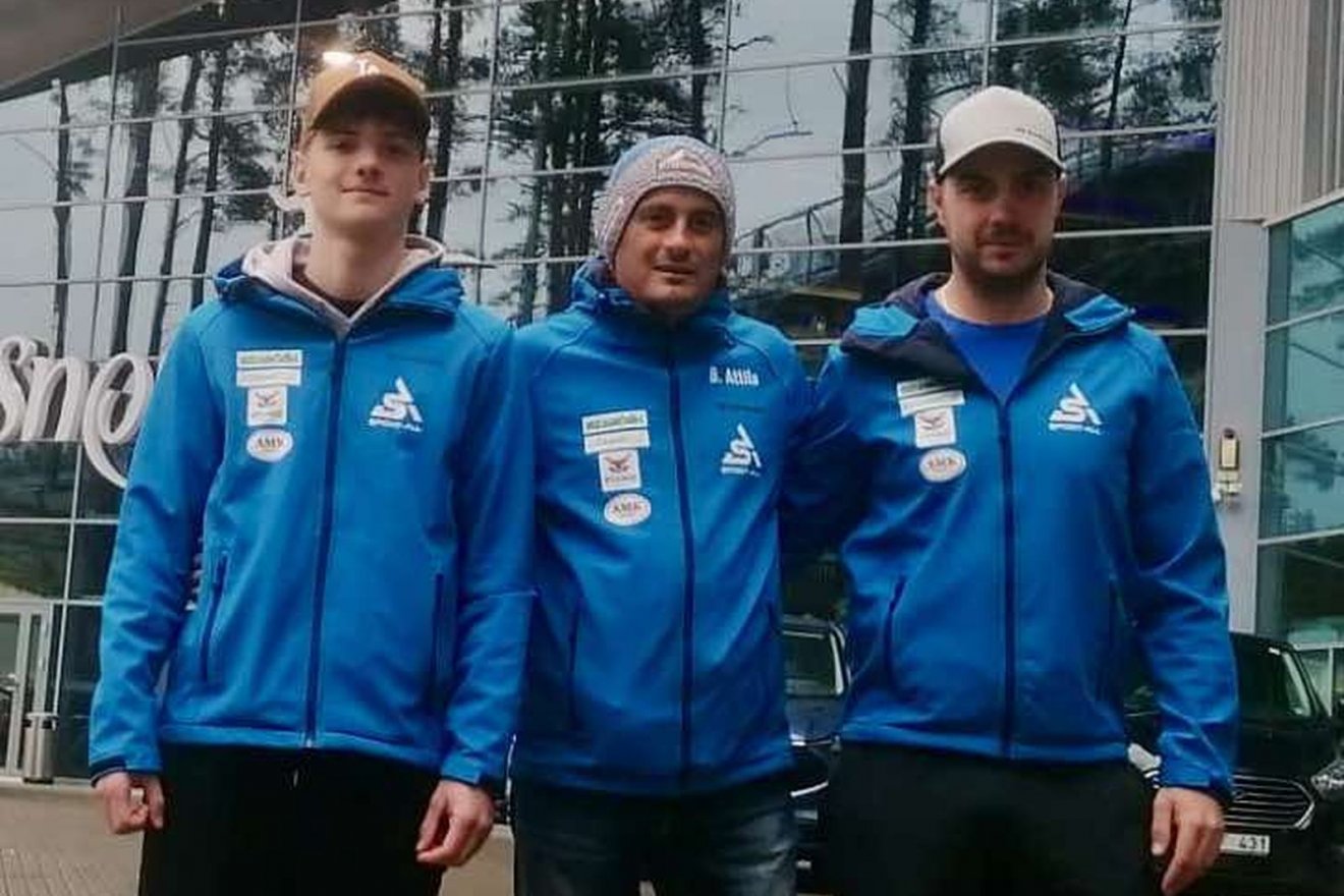 Hinti Rareș,  Bocz Attila és Zöld Róbert •  Fotó: Sport-All SK