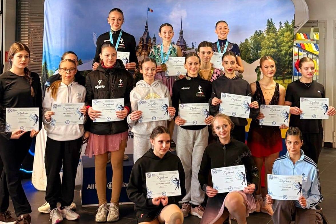 A Sepsiszentgyörgyi Királypingvinek a harmadik helyen zárták a csapatversenyt &bullet;  Fotó: Királypingvinek Sepsiszentgyörgy