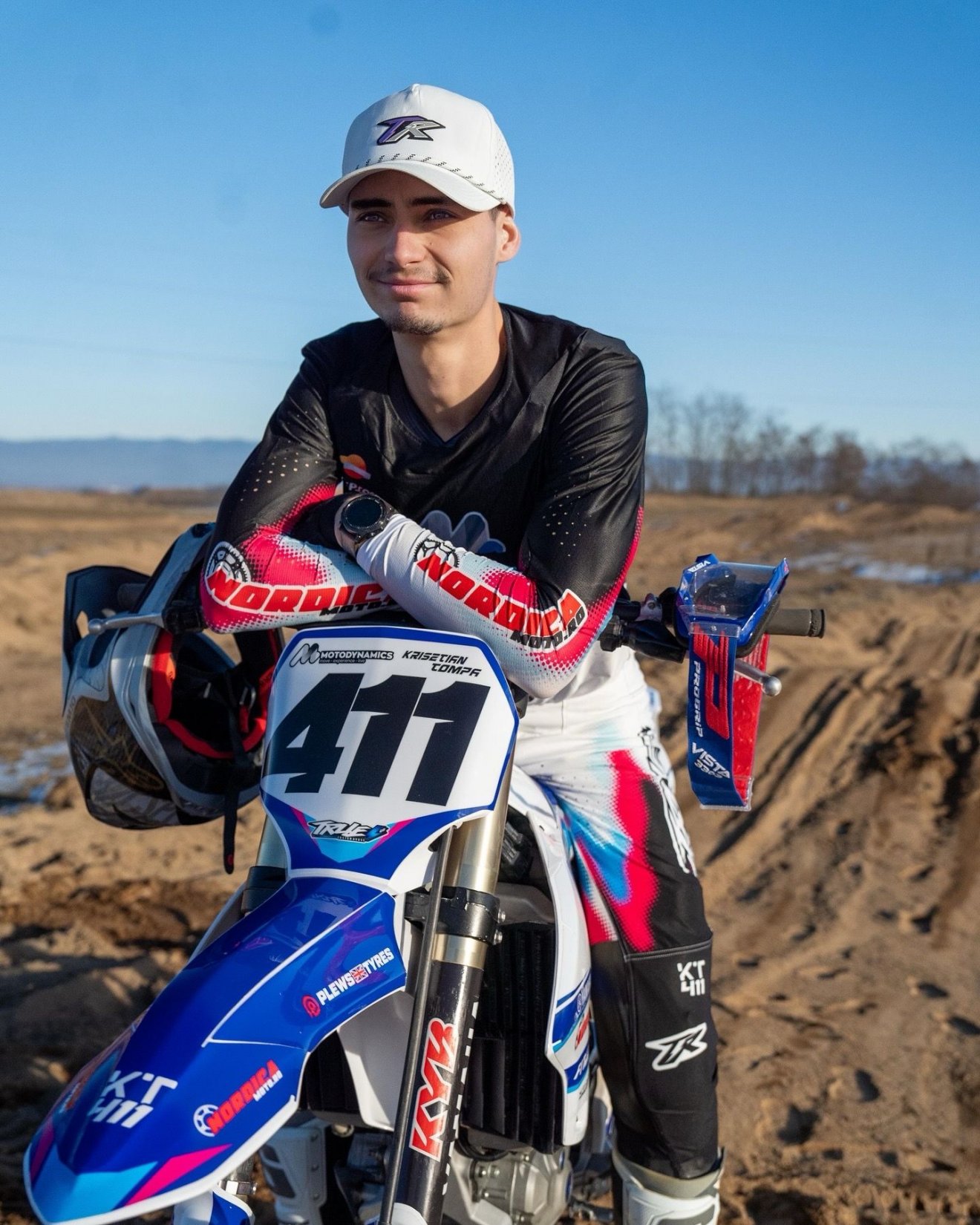 Húsz év kemény munkája köti össze Krisztiánt a motorjával •  Fotó: Tompa Krisztián saját archívuma