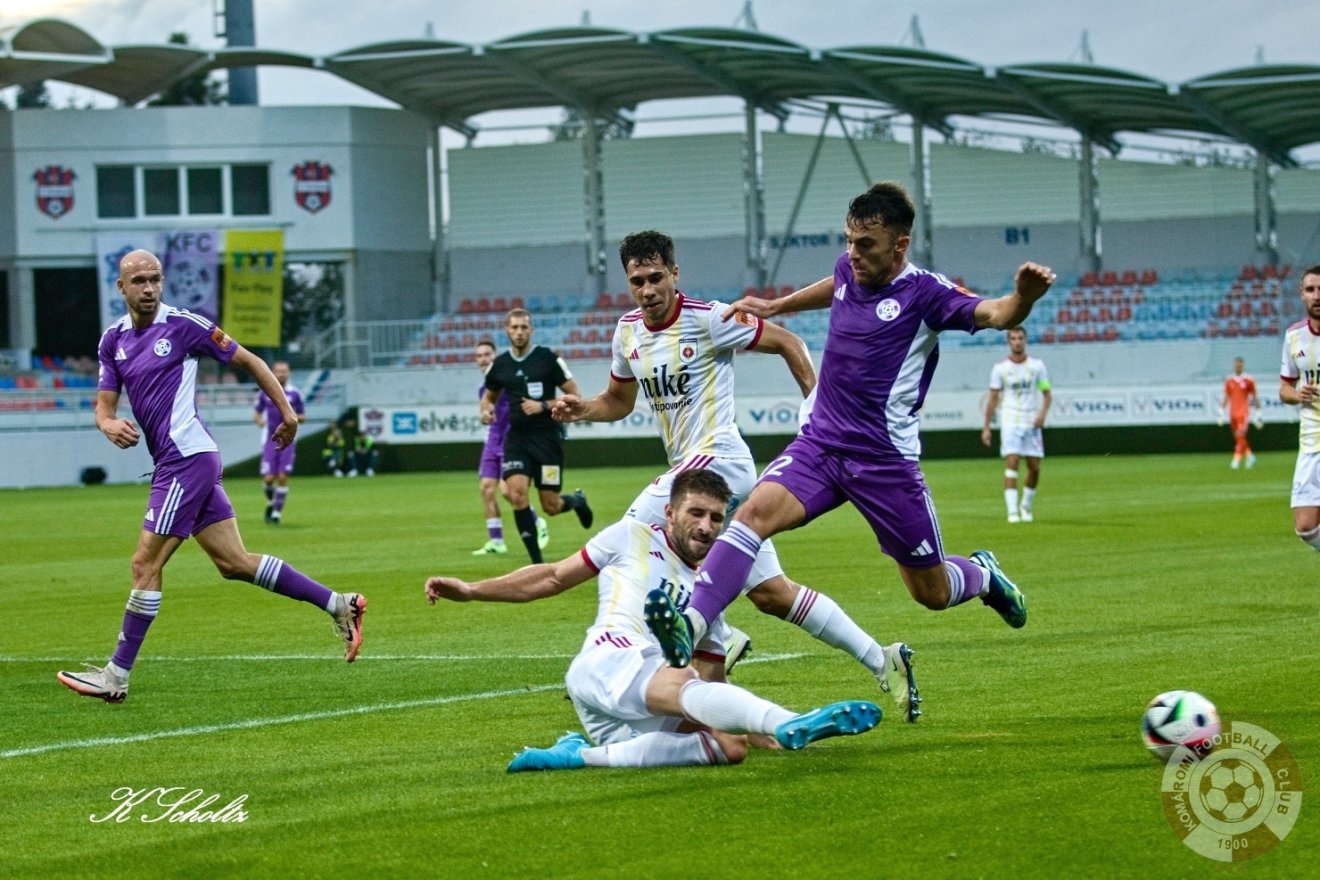 A szlovák élvonalban 20 mérkőzésen egy gólt jegyzett a villámgyors szélső •  Fotó: KFC Komárno
