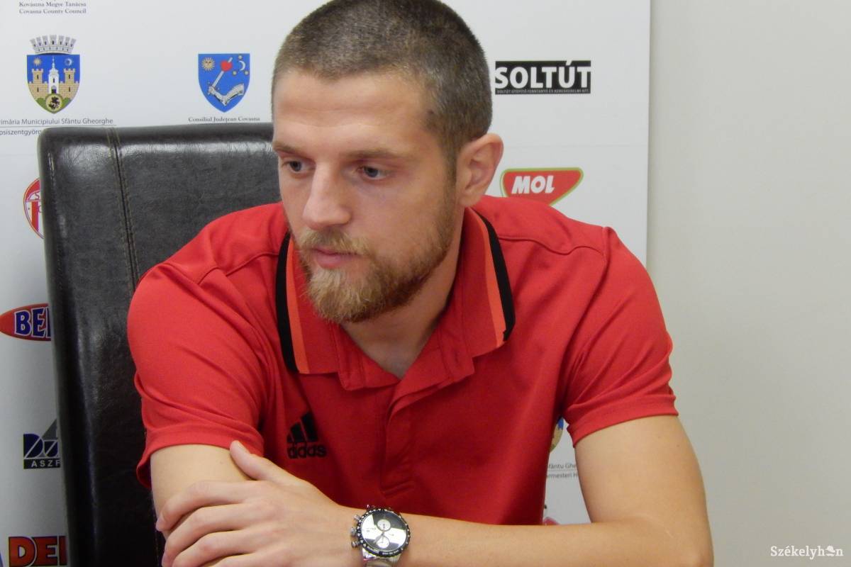 A középpályás korábban hazájában és Horvátországban játszott •  Fotó: Sánta Imre