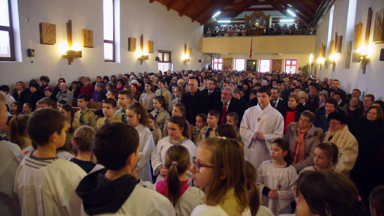 Harmincéves a templom