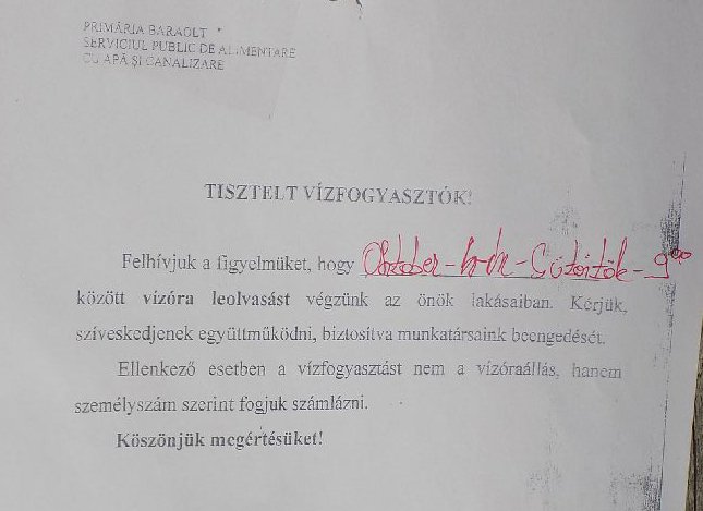 Szabad az út a vízórákhoz