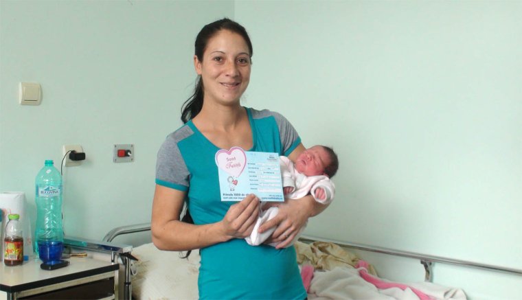 Újévi gyermekáldás Háromszéken