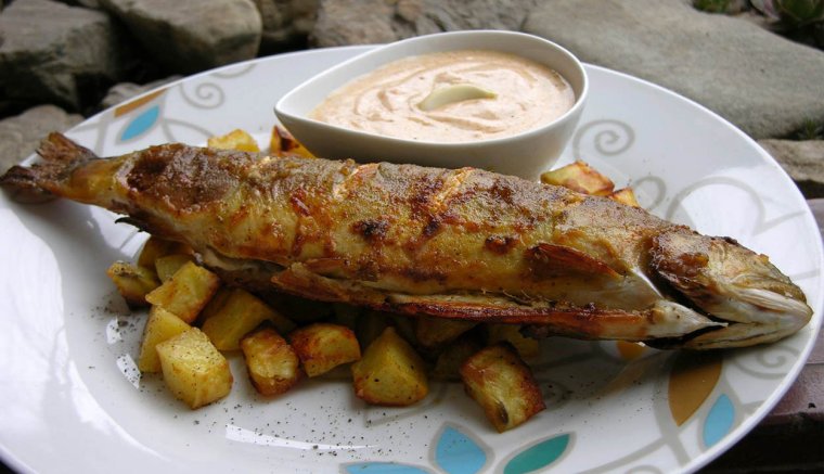 Gondolatok a konyhában - Pisztrángos