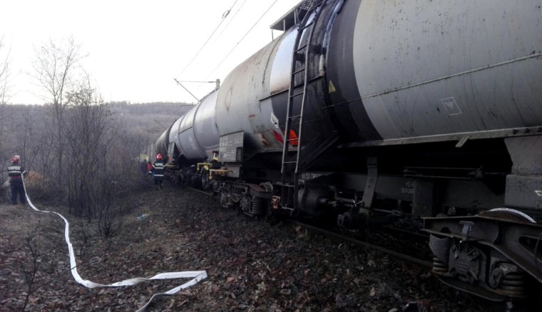 Kisiklott egy vonat Hunyad megyében - ez már a negyedik baleset az utóbbi két hétben