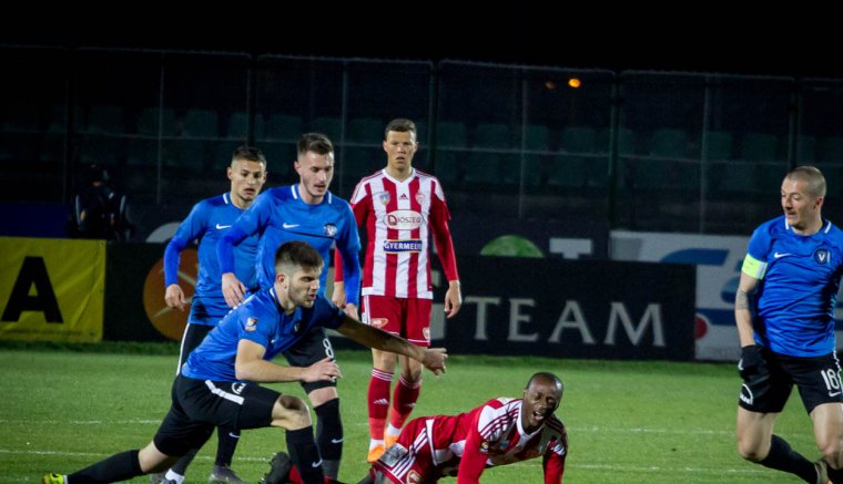 Egy pont a hétfő esti termés