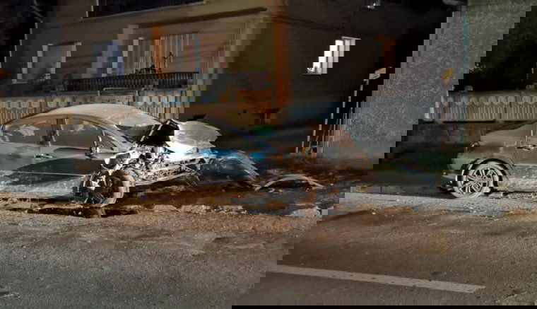 Ittas sofőr okozott balesetet a Cigaretta utcában