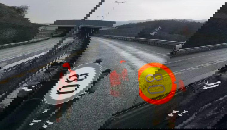 Feloldották a több mint egy éve bevezetett sebességkorlátozást a Lugos-Déva autópályán