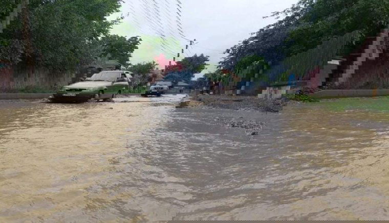 Kiöntött a Torja-patak