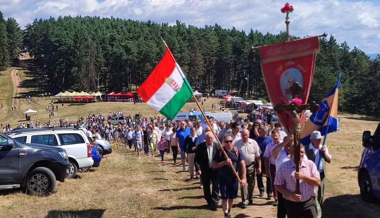 Felszabadult ünnepség a Perkőn