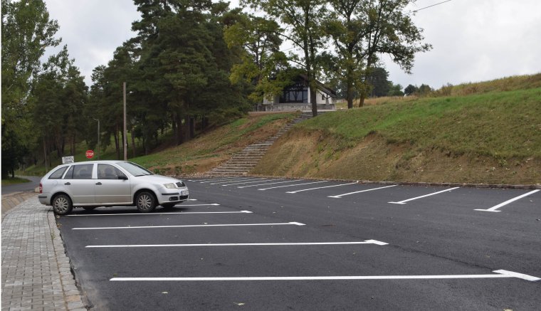 Elkészült a parkoló