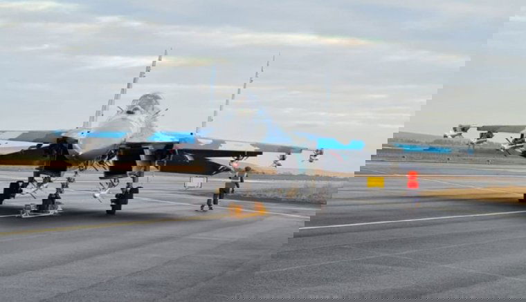 Sürgősségi leszállást hajtott végre egy ukrán katonai repülőgép Bákóban