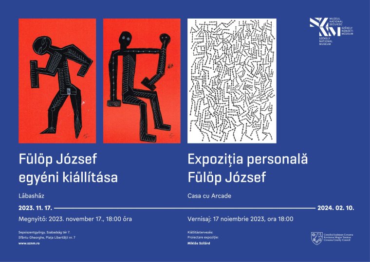 Fülöp József egyéni kiállítása a Lábasházban