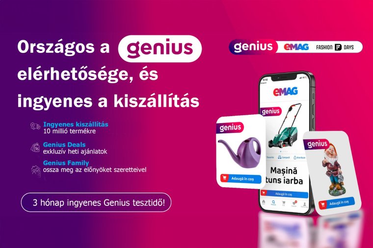 A Genius további 300 városba terjeszkedik országszerte (x)