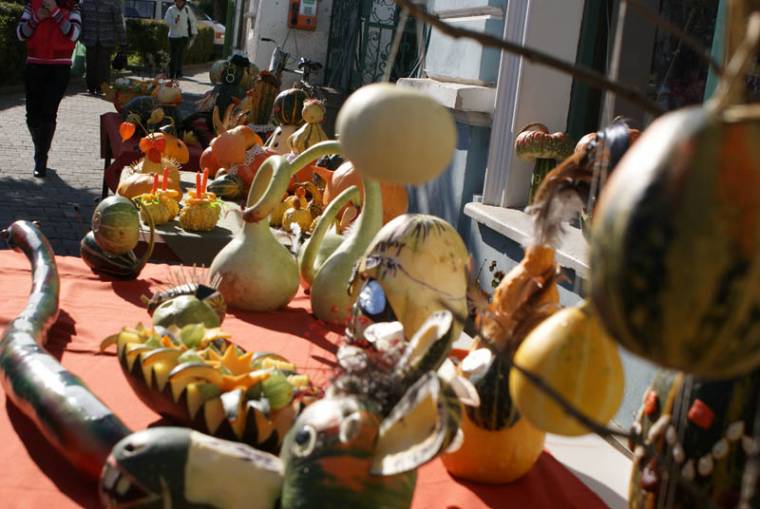 Turistacsalogató tökfesztivál Szovátán