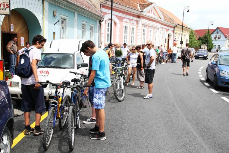 Erdély-szerte óvatosan kerekeznek a biciklisek