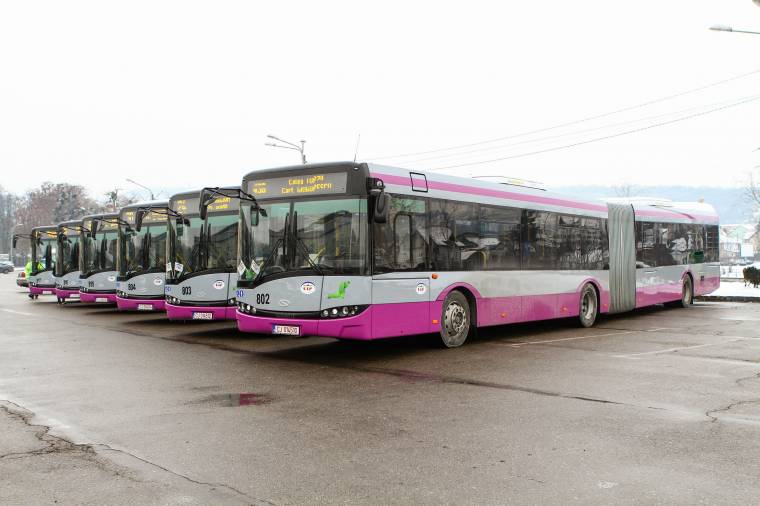 Negyven új busz jár majd Kolozsváron