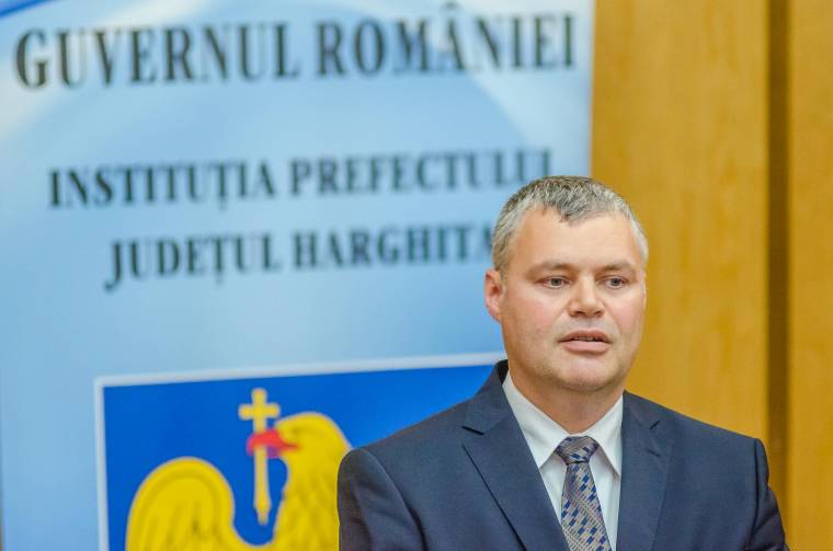 Petres Sándor Hargita megye prefektusa