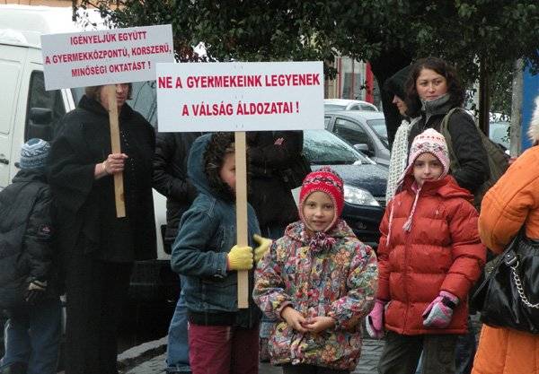 Felvonulás a minőségi oktatásért