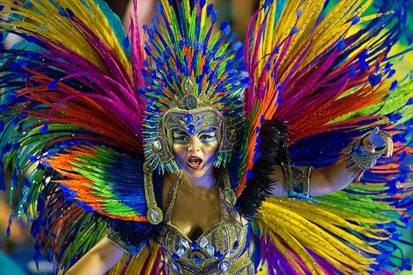 Szambaiskolák a riói karneválon