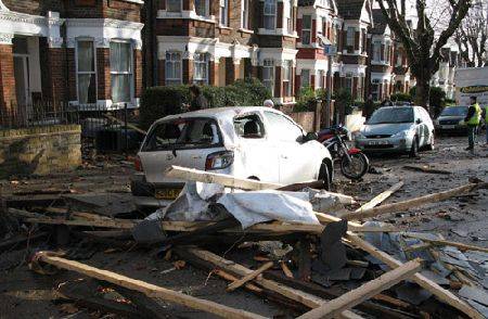 Tornádó Londonban