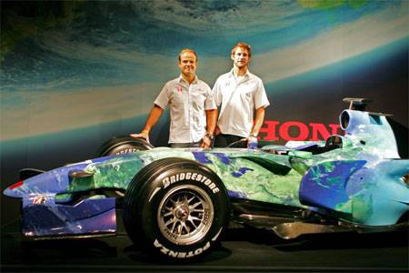 Környezetvédő Honda versenygép