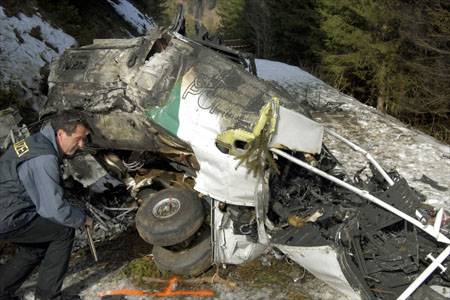 Légi baleset Ausztriában 