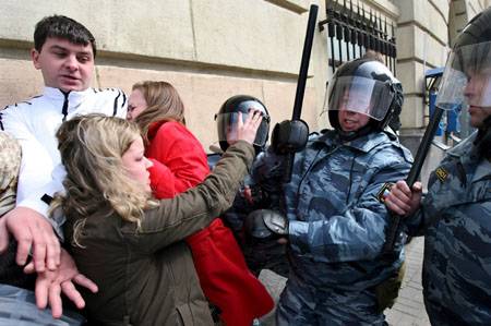 Tüntetések a Kreml ellen