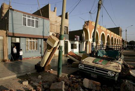 Földrengés Peruban