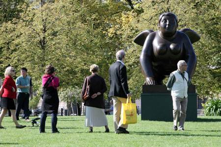 Botero szfinxe Berlinben