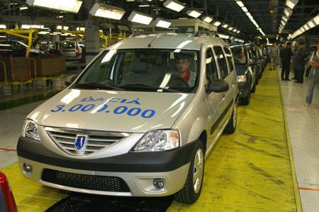 Hárommillió Dacia 