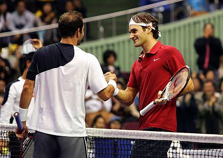 Federer legyőzte Pete Samprast