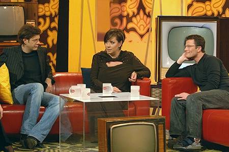Krém három televízió arcaival